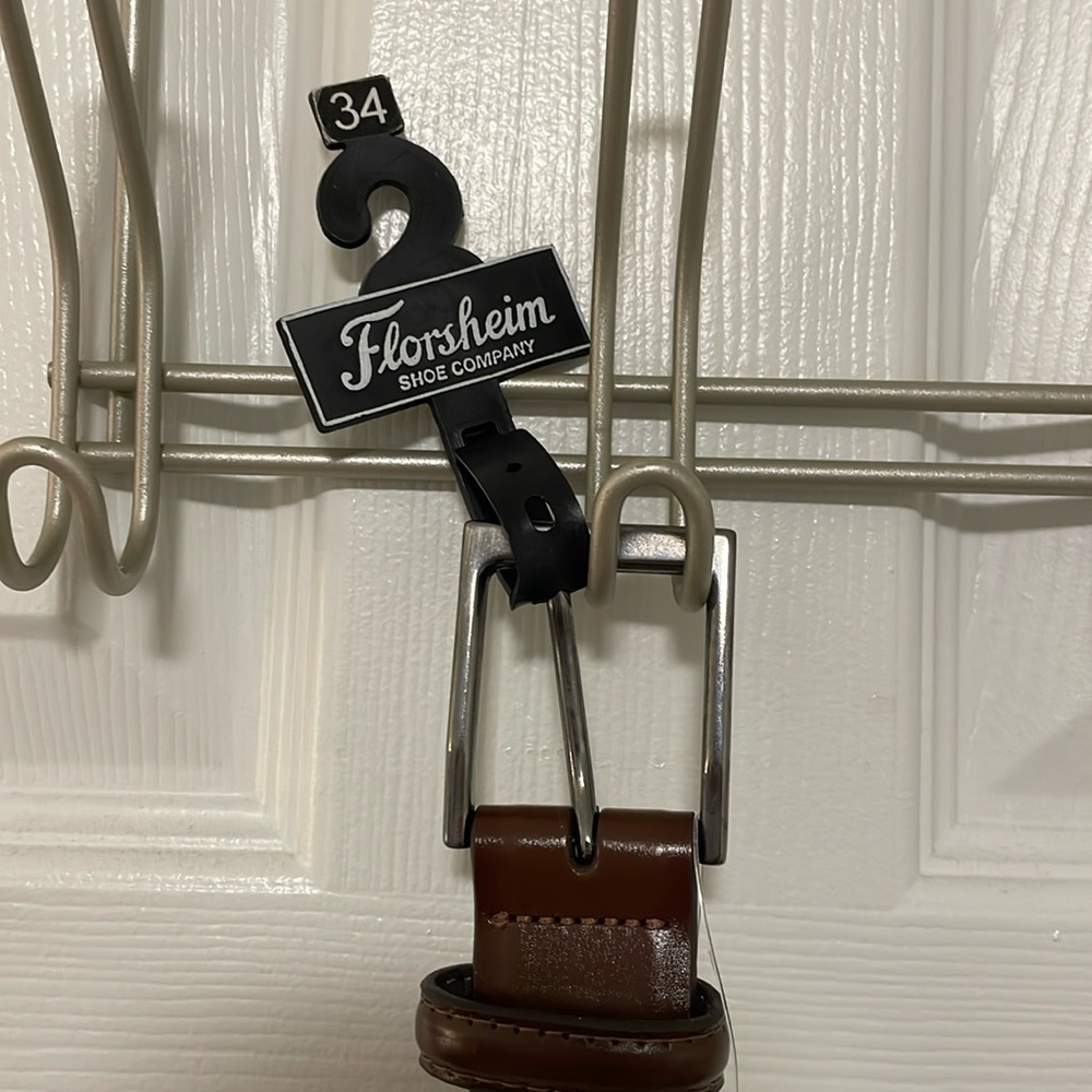 Florsheim Shoe Co. Brown Belt Size 34